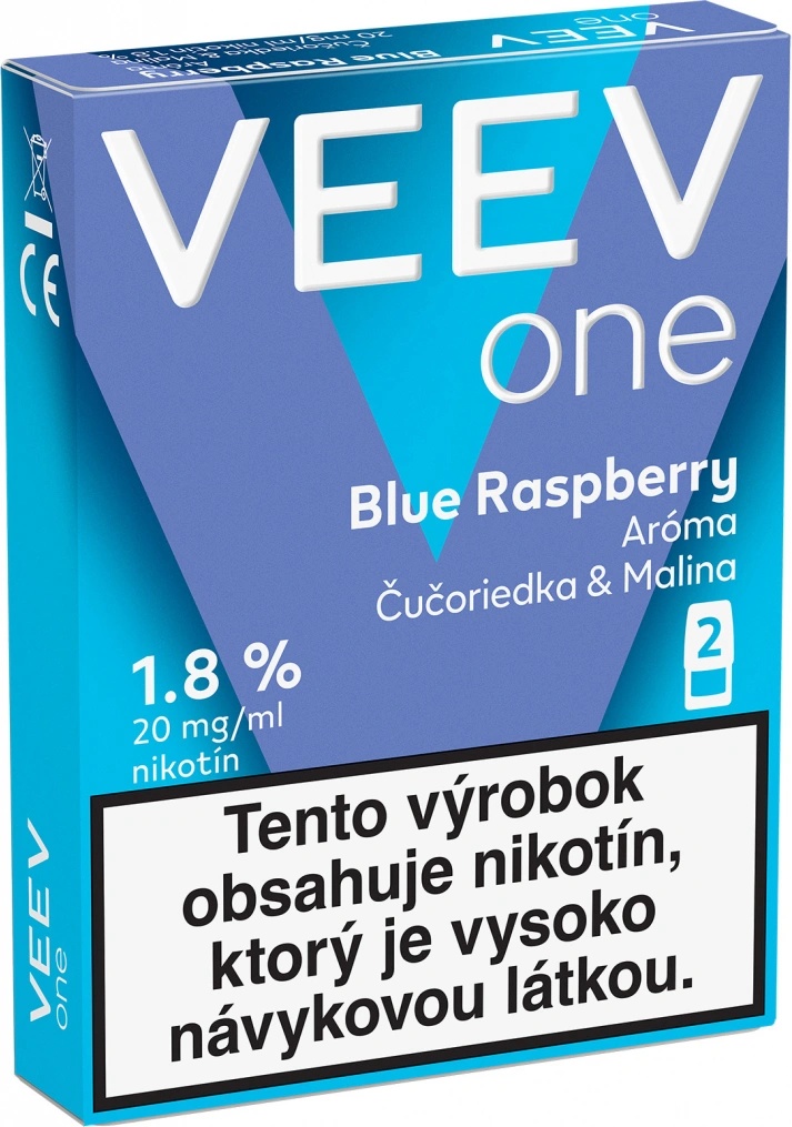 Veev One BLUE RASPBERRY krabička
