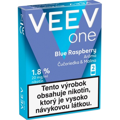Veev One BLUE RASPBERRY krabička