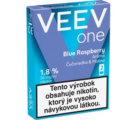 Veev One BLUE RASPBERRY krabička