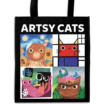 Artsy Cats Reusable Shopping Bag