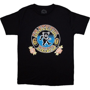 The Grateful Dead Bear Roses Black S Риза (GRATETS55MB01)
