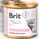 Brit Grain Free Veterinary Diet Hypoallergenic salmon & pea 200 g