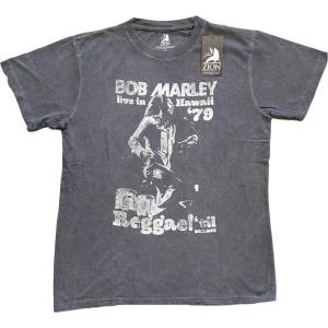Bob Marley Hawaii Charcoal Grey S Риза (BMASWASH01MC01)