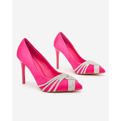 Resti Women's Cabricca zirconia pumps biela fuchsiová