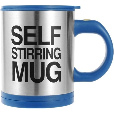 Samomíchací líný hrnek Barva: Modrá – Zboží Mobilmania