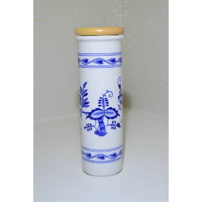 Cibulák dóza na špagety s nápisom Špagety 28,4 cm cibulový porcelán originálny cibulák Dubí