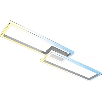 Briloner 3761019 - Димируем таванен LED плафон LED/45W/230V 2700-6500K + ДУ матов хром (BL2266)