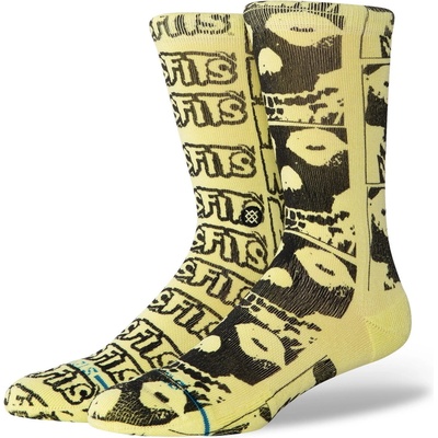 STANCE Чорапи misfits - collection - crew/mel/l - stance - a555c25col-mel
