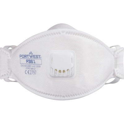Portwest Respirátor Dolomite P361 Trojitý FFP3 s ventilkem bílá 10ks