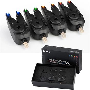 Fox Mini Micron X 2+1 Sada Signalizátorů Černá