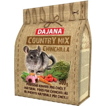 Image 1 of DAJANA Country mix Chinchilla, пълноценна храна за чинчили - 500 гр DP403J