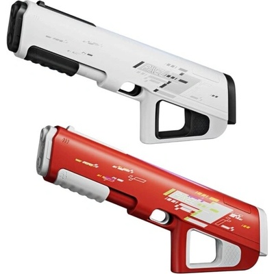 IQ models RC_326278 Set elektrických vodních pistolí s automatickým nasáváním PIXEL červená + bílá