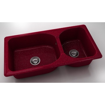 Image 1 of FAT Mивка Classic 214, Polymer marble, 20 Сребрист виолет, с включен сифон