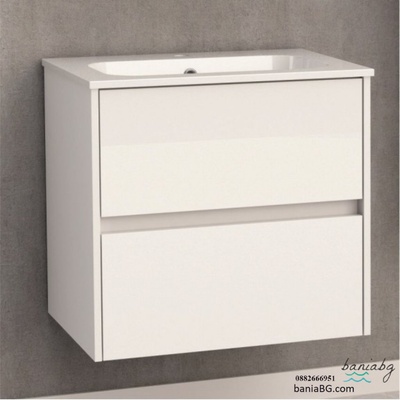 Inter Ceramic Долен конзолен pvc шкаф за баня icp 5955