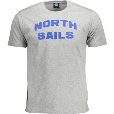 North Sails tričko krátky rukáv šedé