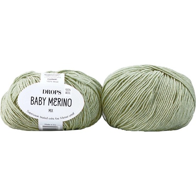 Drops Baby Merino 50 zelená šalvěj
