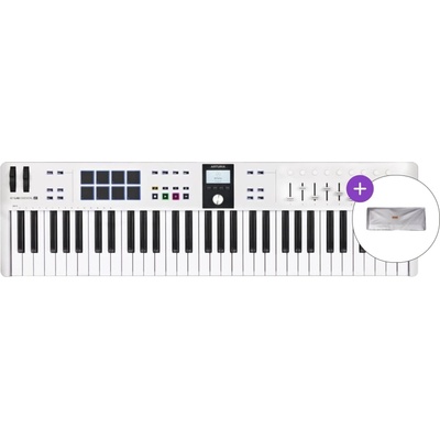 Arturia KeyLab Essential 61 mk3 SET 2 Миди клавиатура White (KEYLAB-ESSENTIAL-61WH-MK3-SET2)