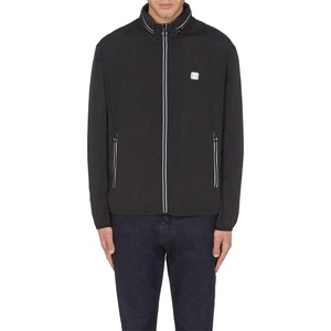 Armani Exchange Яке Armani Exchange Men's Patch Logo Long Sleeve Zip Harrington Jacket - Black 1200