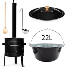 Perfect Home Zostava na guláš smaltovaná 22L