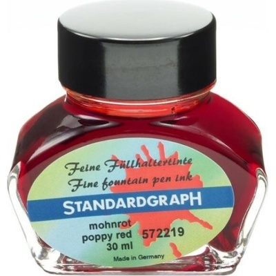 Standardgraph Poppy Red inkoust červený