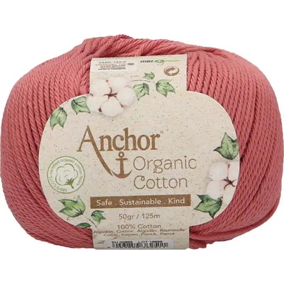 Anchor Organic Cotton 895 Starorůžová