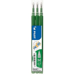 Pilot Пълнител Pilot Frixion Clicker 0, 7 зелен (3) (BLS-FR7-S3-G)