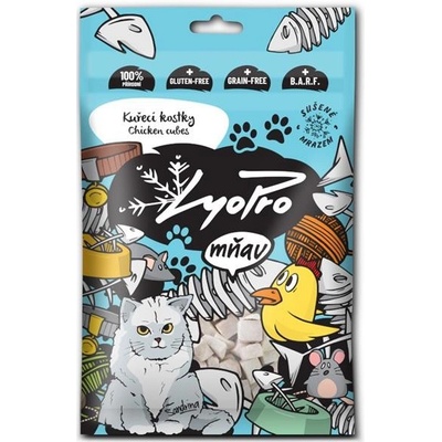 LyoPro CAT Kuřecí kostky 50 g – Zbozi.Blesk.cz