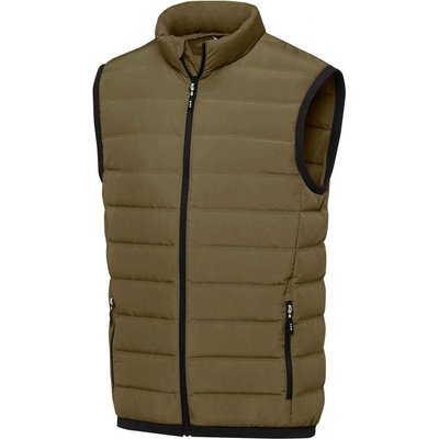 Caltha pánsky zateplený páperový bodywarmer zelená forest