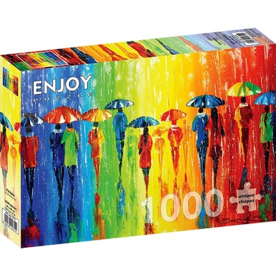 ENJOY Když prší 1000 dílků