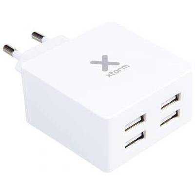 A-Solar Xtorm CX014 AC 4.8А Adapter 4 USB ports - захранване 4.8А за ел. мрежа с 4 USB изхода за мобилни устройства