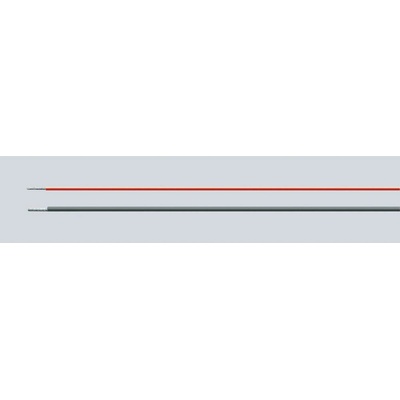 Helu 25522-1000 vysokoteplotní vodič, Helu FLON®-FEP-6Y, 1 x 0.25 mm², červená, 1000 m