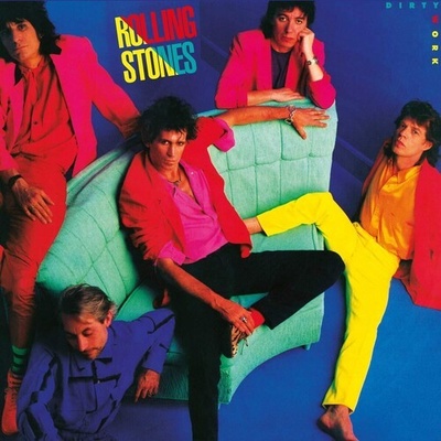 Dirty Work - The Rolling Stones LP