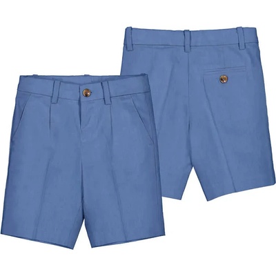 Mayoral Бермуди лен suiting Мастилено син цвят за мини момче Mayoral