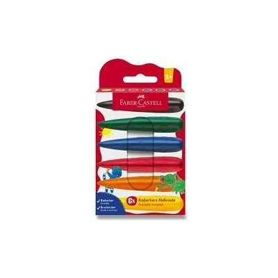Faber Castell voskové pastelky 6 farieb