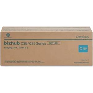 Konica Minolta БАРАБАННА КАСЕТА ЗА KONICA MINOLTA BIZHUB C35/C35P/C25 - Cyan - DRUM UNIT - IUP14C (IUP-14C) - PN A0WG0KJ (101MINC 35CD)
