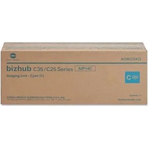 Konica Minolta БАРАБАННА КАСЕТА ЗА KONICA MINOLTA BIZHUB C35/C35P/C25 - Cyan - DRUM UNIT - IUP14C (IUP-14C) - PN A0WG0KJ (101MINC 35CD)