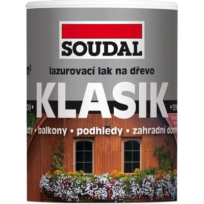 Soudal Klasik lazura 2,5 l teak