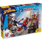 Lisciani Детски двулицев пъзел Lisciani - Spiderman, 60 части (LI99689)