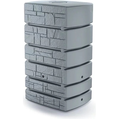 HydroMoby Резервоар за дъждовна вода HydroMoby Arves Tower Stone, 500л (сив) (IDTST500-Grey)