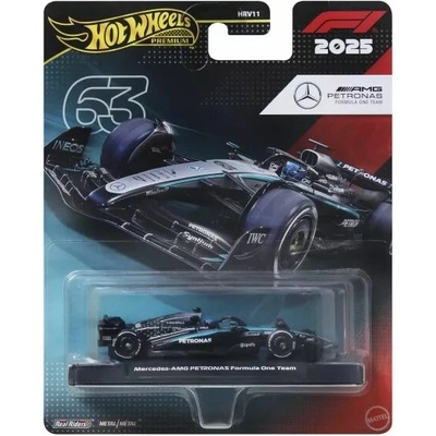 Mattel Hot Wheels F1 autíčko George Russell Mercedes