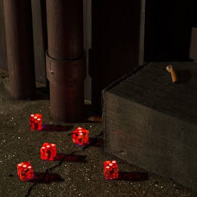 Bright Eyes - Five Dice, All Threes (Red And Orange Splatter Coloured) (2 LP) (0656605163635)