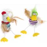 EBI Играчка за котки EBI Wanna Play Crazy Duck - Лудо Пате с котешка трева, шумоляща - 16см - EBI Белгия 402-437636