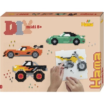 Hama Midi Gift Box Cars (383162)