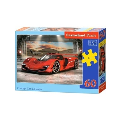 Castorland Červené auto 60 dílků