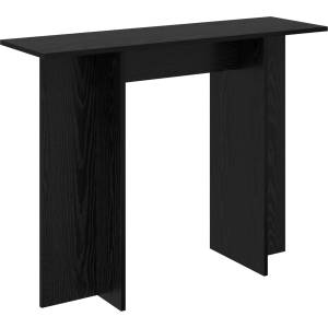 vidaXL Конзолна маса Черен дъб 100 x 30 x 75 см Инженерна дървесина (8001168)