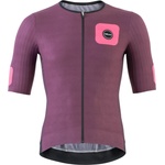Nalini Мъжка фланелка с къс ръкав за колоездене Nalini Xskin Speed Jersey Cycling jersey - Langhe / Fuxia - размер XXL (056-4017-0116)