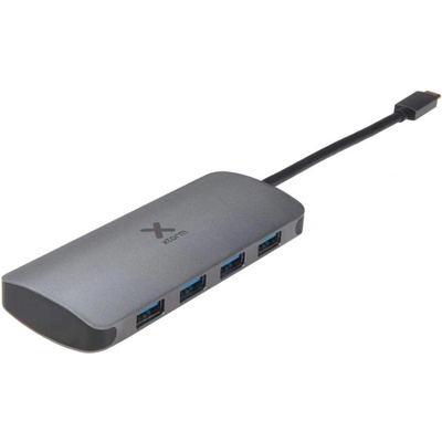 A-solar Xtorm XC001 USB-C Hub 4x USB - 4-портов USB хъб за MacBook и устройства с USB-C (тъмносив)