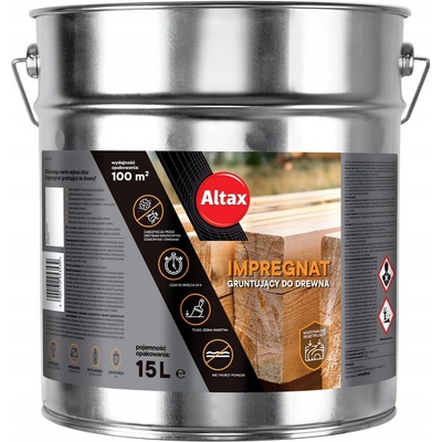 Altax základní impregnační nátěr na dřevo Penetrin 15L