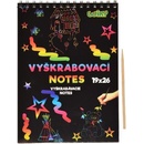 Vyškrabovací notes 19x26cm 10 listov
