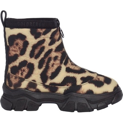 Goldbergh Stark Zip Up Boots Jaguar